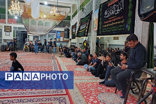 مراسم عزاداری امام حسین(ع) در شهر بار 