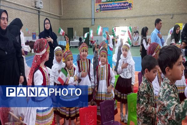 برگزاری جشنواره هویت‌های ملی اسلامی کودکستان‌های شهرستان فاروج