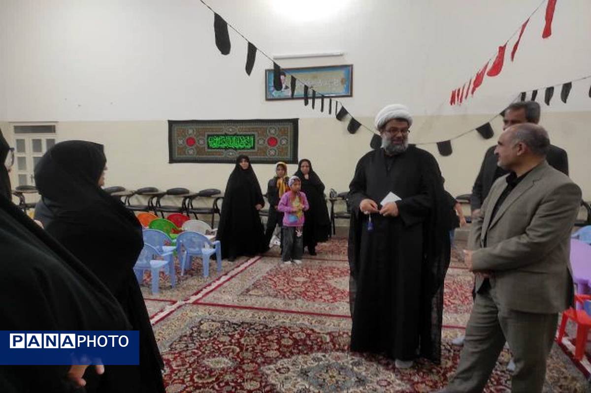 اجتماع غنچه‌های حسینی در زیارتگاه شهید آیت‌الله مدرس (ره)