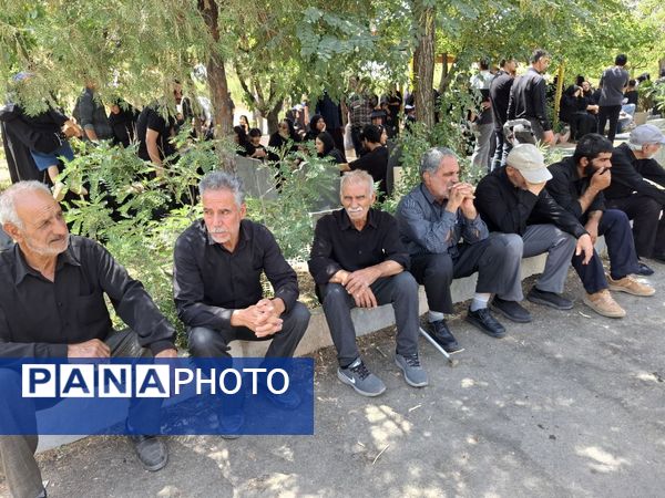 عزاداری مردم روستای جلماجرد در تاسوعای حسینی