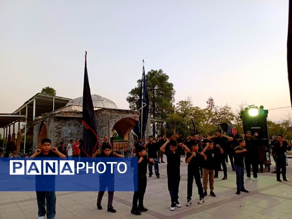 عزاداری جوانان در روز  رحلت نبی اکرم اسلام و امام حسن مجتبی (ع)