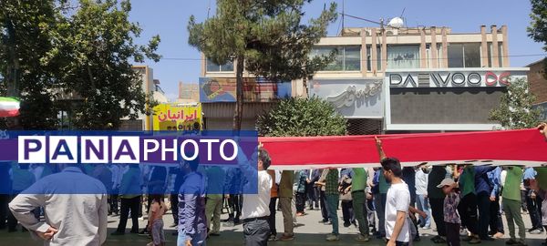 راهپیمایی جمعه خشم و نصر در نیشابور 