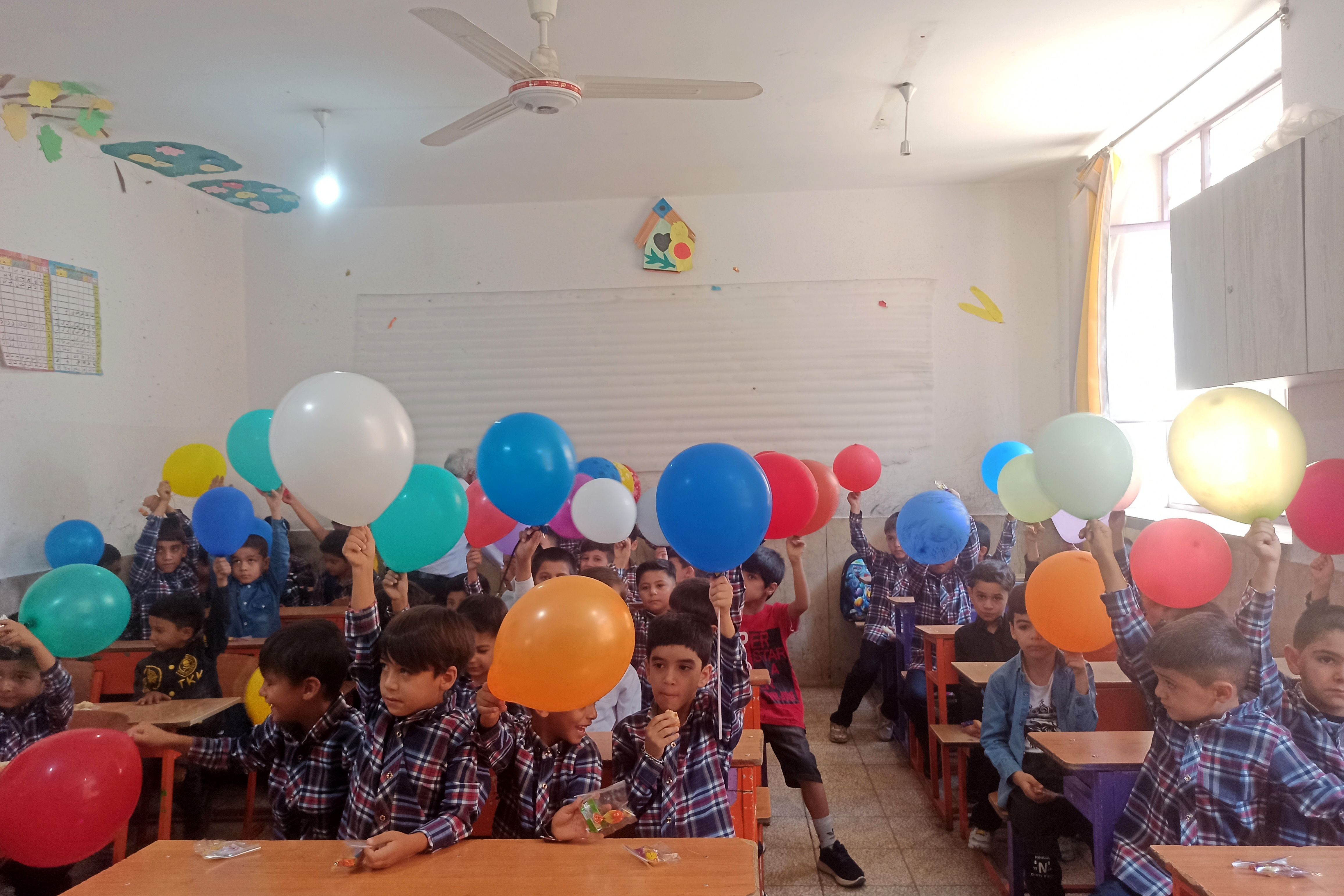 جشن شکوفه‌ها و آغاز سال تحصیلی دانش‌آموزان کلاس اول
