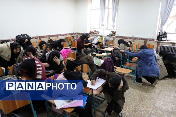 بیست و هفتمین مانور سراسری زلزله در آذربایجان شرقی