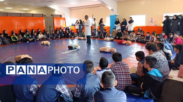 جشنواره آموزشی نبض زندگی در ناحیه ۷ آموزش و پرورش مشهد مقدس