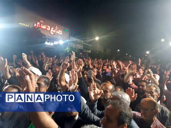 وداع پرشور با شهید ذاکریان در بابل