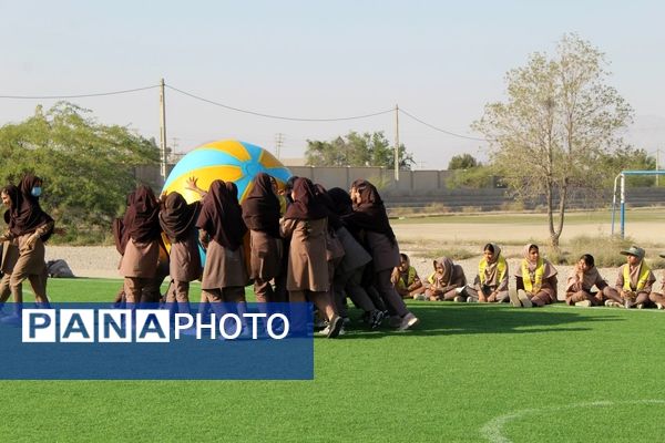 ششمین اردوی تمشک هرمزگان در اردوگاه سرخون بندرعباس