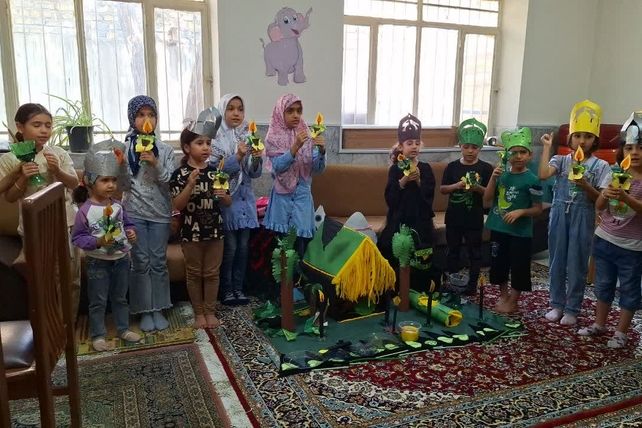 اندر احوالات کودکان کوچک دارالقرآن امام علی(ع) 