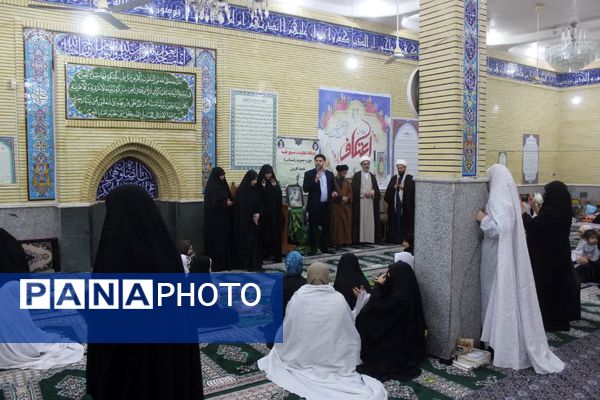 آیین اعتکاف در ۱۳ مسجد شهرستان کارون