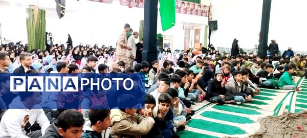 یادواره شهدای معلم و دانش آموز شهر زاوین 