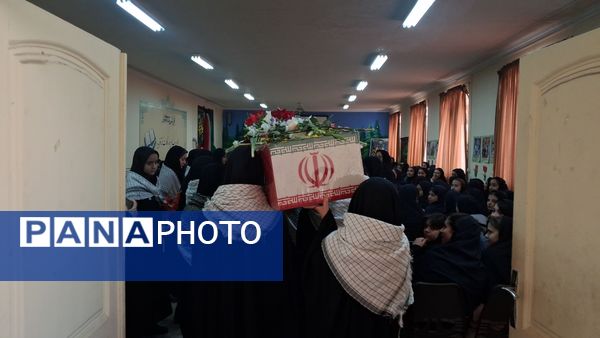 عطر ایثار و معنویت در دبیرستان مدرس تبریز پیچید