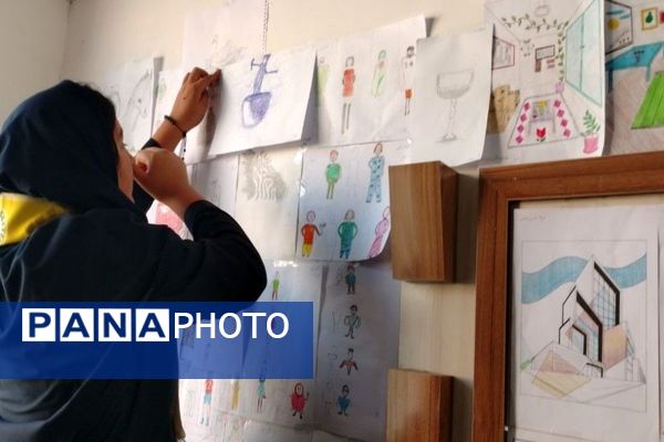 فضا سازی مدرسه شهید مجید دهنوی نیشابور به مناسبت ۱۳آبان ماه روز دانش آموز 