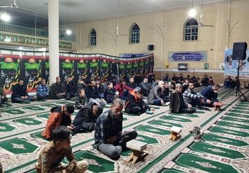 مراسم شهادت امیرالمومنین(ع) و احیای شب بیست و یکم رمضان در روستای ظفرآباد شیراز
