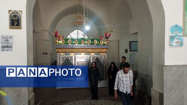 امامزاده سید طاهر الحسینی شهرستان بردسکن میزبان مردم در روز طبیعت