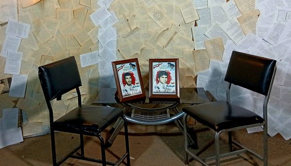 یادواره شهدای دانشجو معلم و نمایشگاه حمایت از مردم غزه در دانشگاه فرهنگیان شهید آیت شهرستان نجف آباد