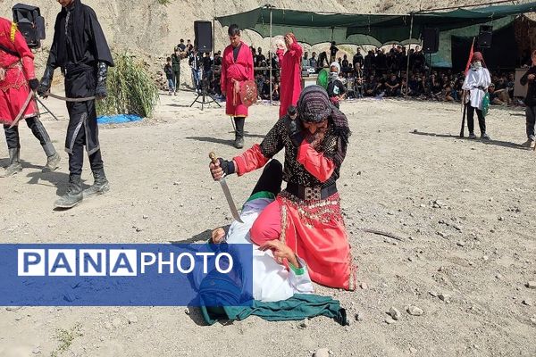 مراسم تعزیه خوانی اربعین حسینی در شهر نیشابور