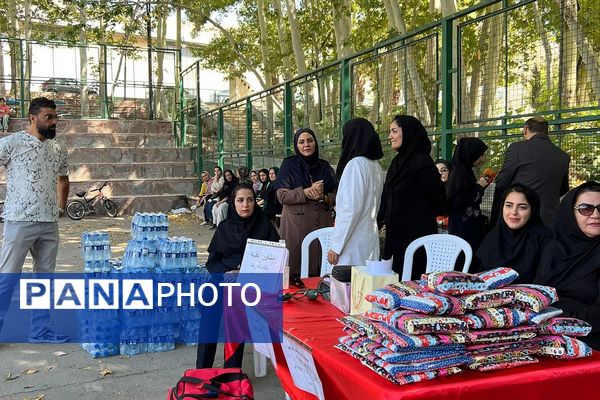 حضور دانش آموزان پویا و پر انرژی پردیس در «میدان پویا»