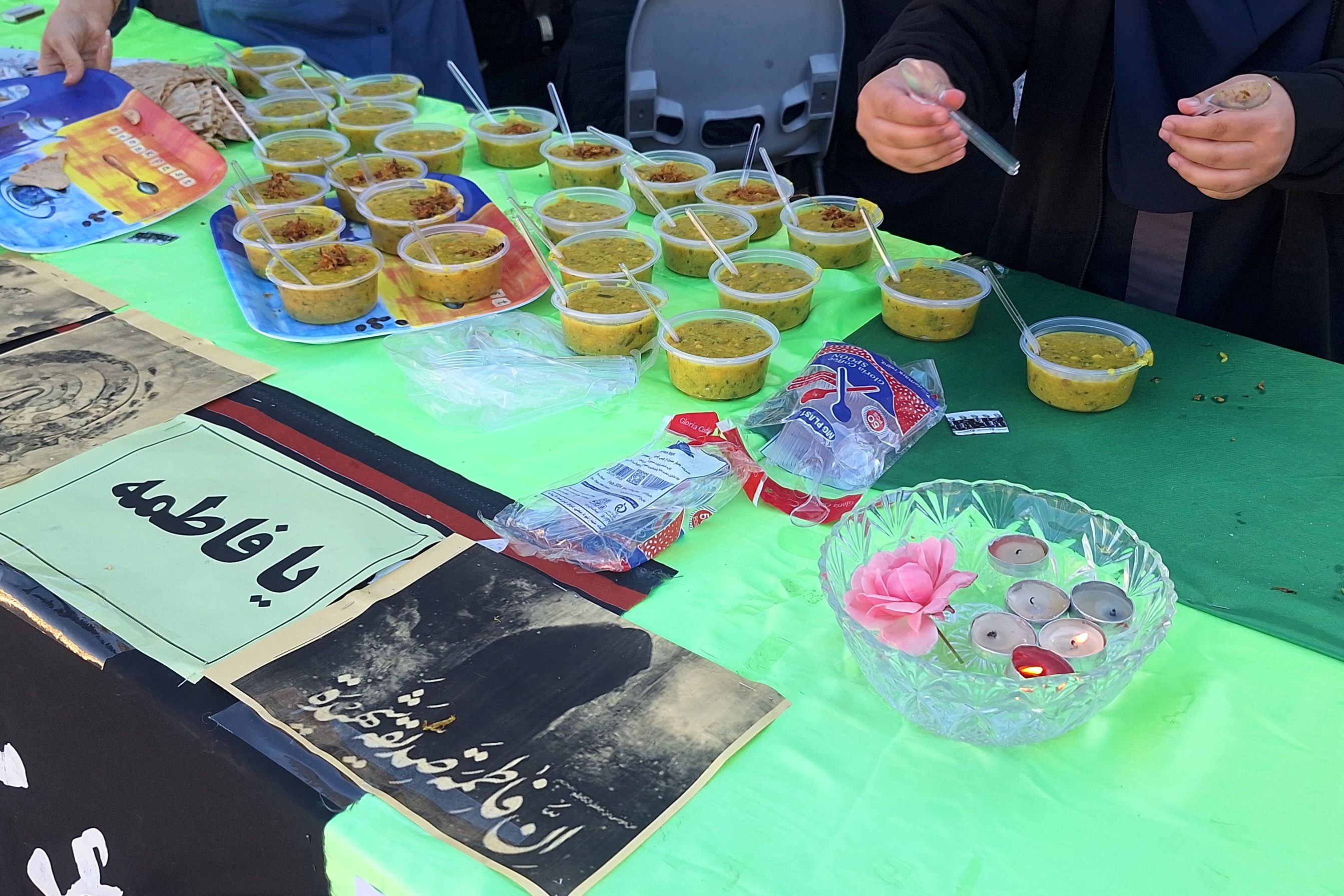 مراسم عزاداری حضرت زهرا (س) در دبیرستان دخترانه هیأت امنایی پویش ناحیه ۳شیراز 