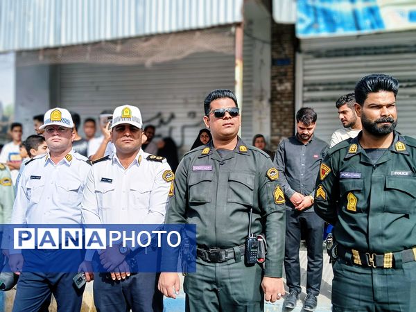 بیداری در گام‌های نوجوانان عنبرآباد؛ حضور حماسی در روز دانش‌آموز