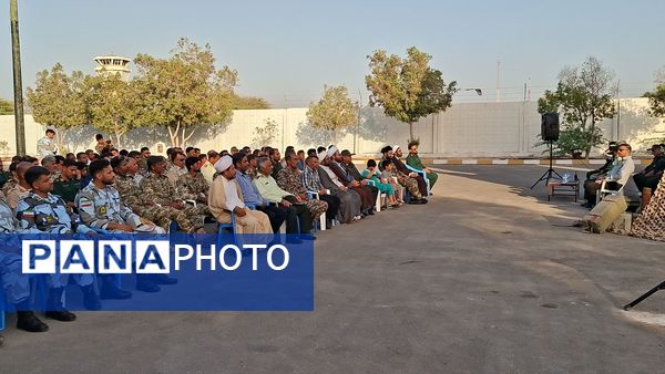 مراسم بزرگداشت سوم خرداد و شهدای عملیات بیت المقدس در جزیره بوموسی 