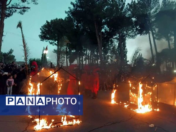 حضور پررنگ مردم شهرستان خلیل آباد در همایش بزرگ عاشورای حسینی