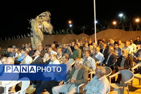 شبی با شاهدان؛ دورهمی پیشکسوتان و رزمندگان دفاع مقدس در قدمگاه شهدا پیشوا