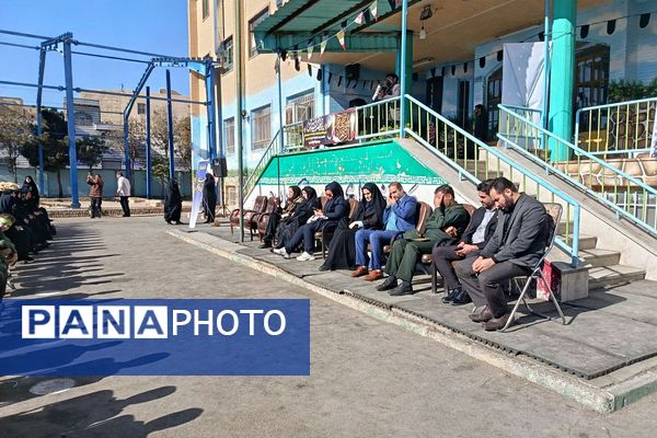 عطر عزای فاطمی در دبستان دکتر اکبری باقرشهر 