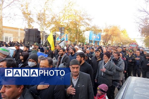 استقبال از شهدای گمنام در شهرستان بجنورد 