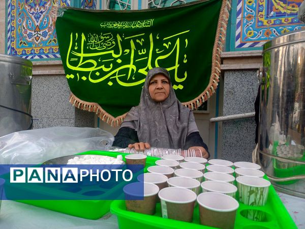 برپایی موکب مقاومت در شهرستان ملارد با شعار فلسطین پاره تن اسلام است 