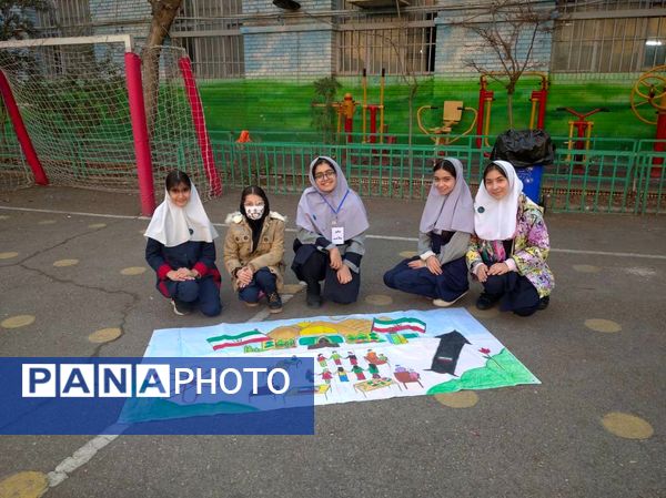 رونمایی از  تابلوی اتحاد دانش‌آموزی در دبستان آزادی