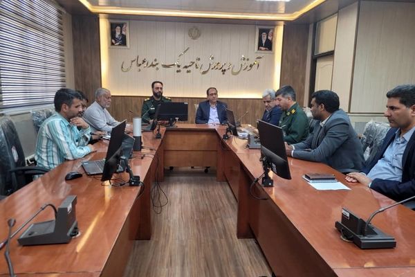 تودیع و معارفه مسئول بسیج دانش‌‌آموزی برادران ناحیه یک بندرعباس