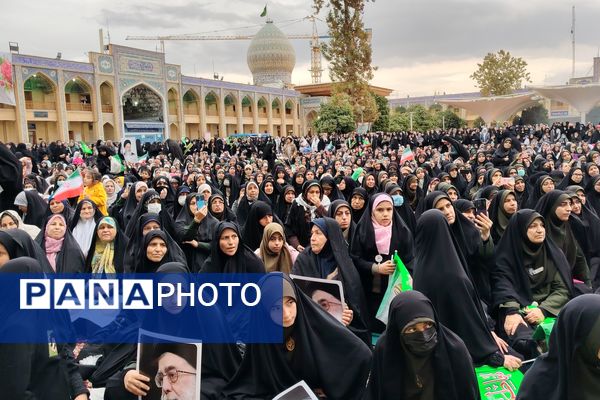 تجدید میثاق بانوان فارس با حریم عفاف و حجاب