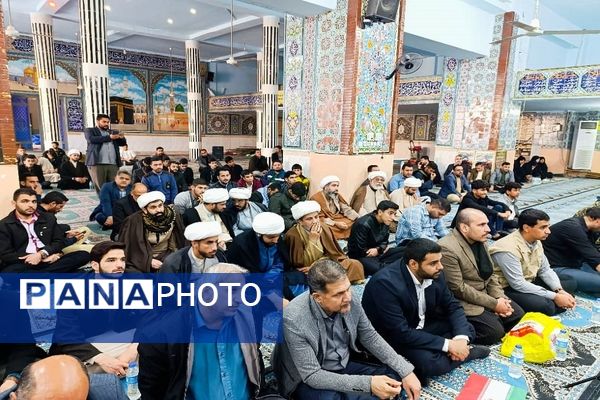 بزرگداشت حماسه ۹ دی در شهرستان حمیدیه