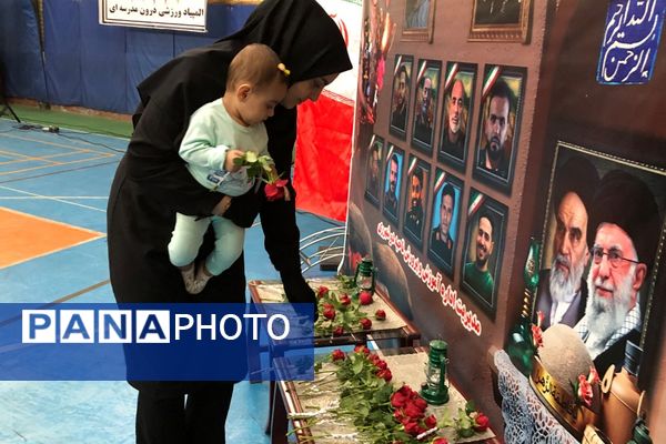 افتتاحیه طرح پهلوان سعید «شهید سعید طوقانی» در سالن فتح المبین ناحیه دو شهرری 
