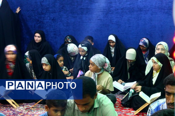 تجلی ایمان و همدلی دانش‌آموزان جزیره