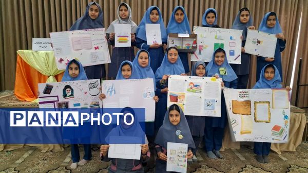 کافه کتاب در دبستان دخترانه ام‌البنین؛ زنگ تفریح با طعم کتاب و دوستی