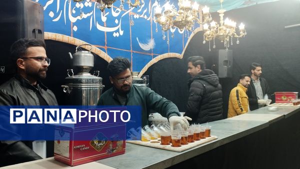 برپایی موکب به مناسبت شهادت امام موسی کاظم (ع) در خلیل آباد