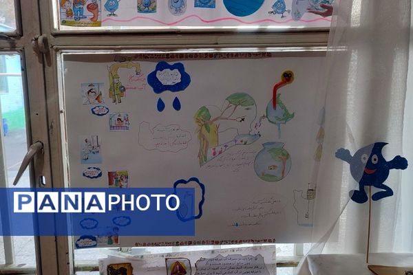 پویش نگهبان آب درمدرسه شهیدمعظم شهر قدس