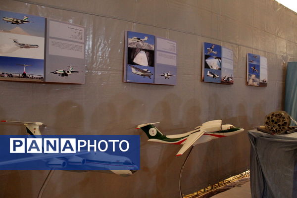 بازدید کاروان راهیان نور خراسان شمالی از نمایشگاه هوافضا خوزستان 