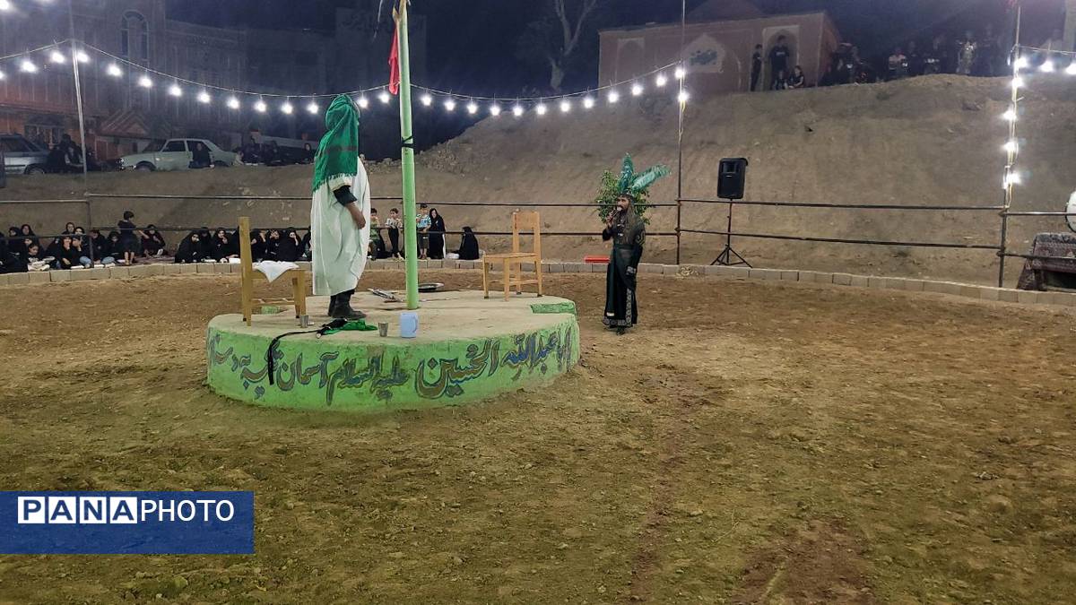 مراسم تعزیهخوانی دهه دوم محرم الحرام در دهستان شوراب صغیر