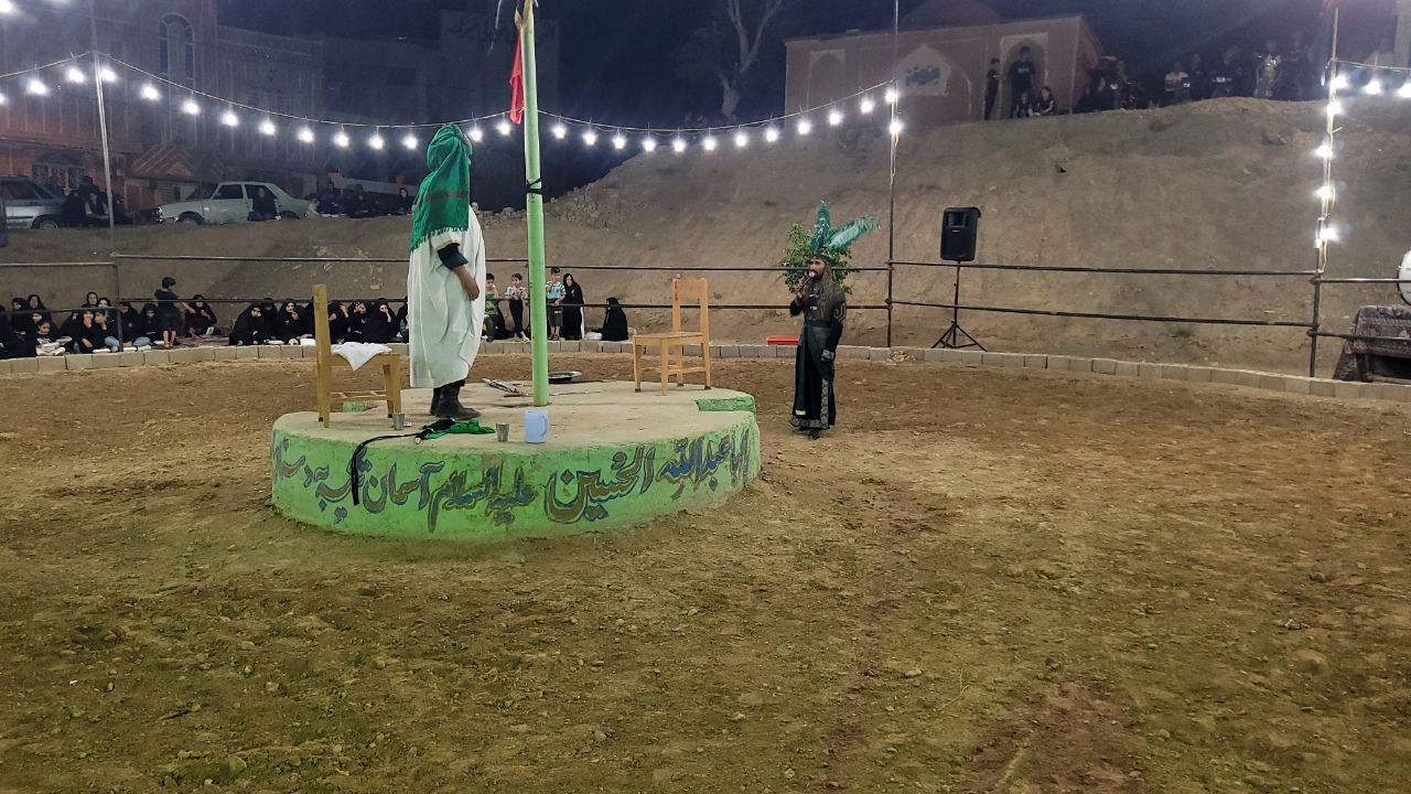 مراسم تعزیه‌خوانی دهه دوم محرم الحرام در دهستان شوراب صغیر
