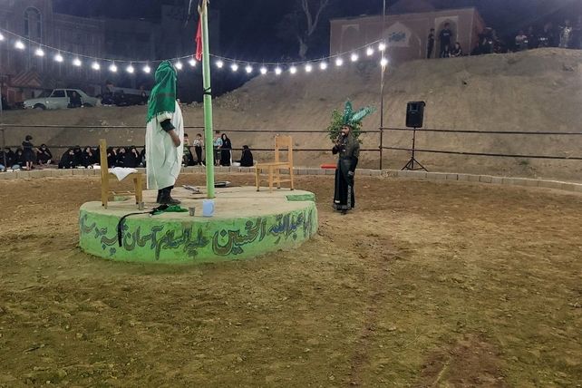 مراسم تعزیه‌خوانی دهه دوم محرم الحرام در دهستان شوراب صغیر