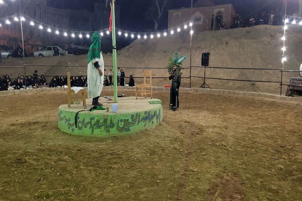 مراسم تعزیه‌خوانی دهه دوم محرم الحرام در دهستان شوراب صغیر