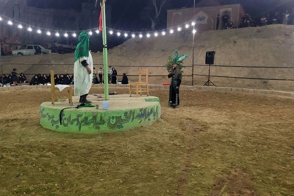 مراسم تعزیه‌خوانی دهه دوم محرم الحرام در دهستان شوراب صغیر