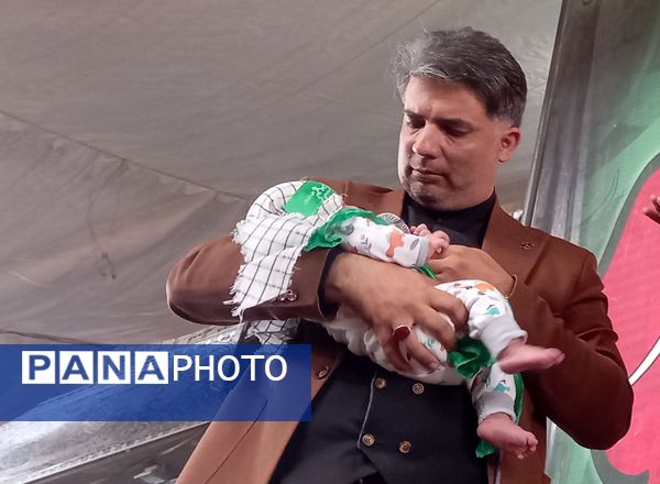 مراسم شیرخوارگان حسینی شهرستان بروجن