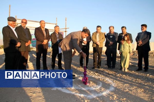 برگزاری آیین کلنگ زنی2 پروژه خیر ساز در شهرستان بهبهان