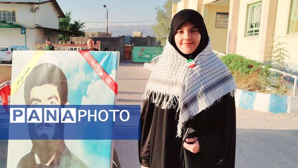 اعزام ۴۰ دانش‌آموز دختر لنده‌ای به مناطق عملیاتی جنوب کشور