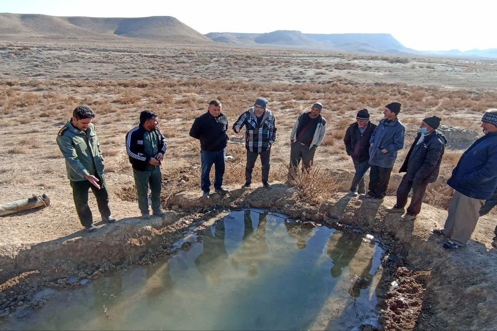 بازدید از قنات روستای پیشی دره جهت لایروبی