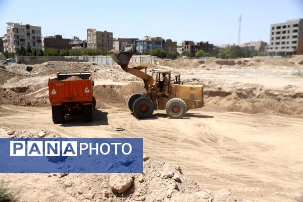 بازدید میدانی اصحاب رسانه از پروژه‌های عمرانی آموزش و پرورش اسلامشهر