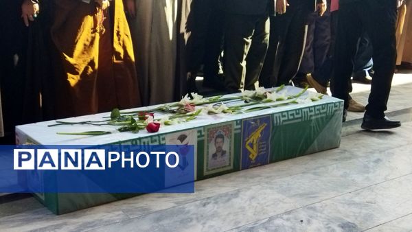 تشییع پیکر جانباز شهید علی فتح آبادی در نیشابور 